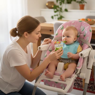 Coussin pour chaise haute confortable