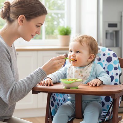 Coussin pour chaise haute durable