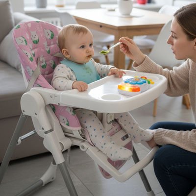 Coussin pour chaise haute universelle 