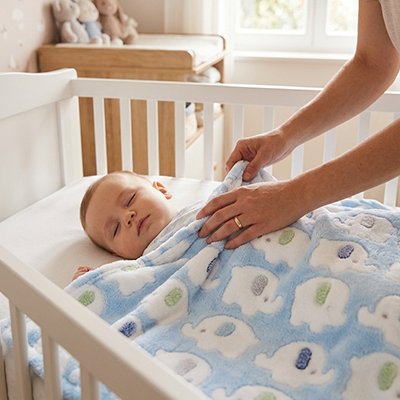 Couverture bébé agréable 
