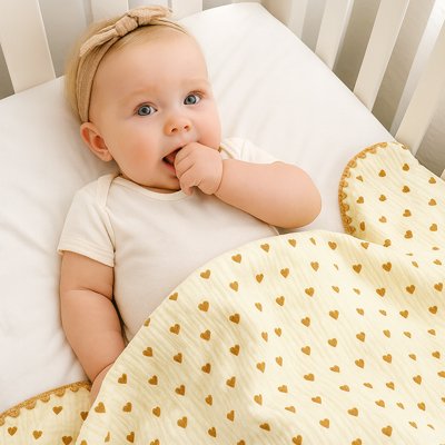 Couverture bébé harmonieuse