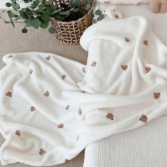 Couverture bébé microfibre 