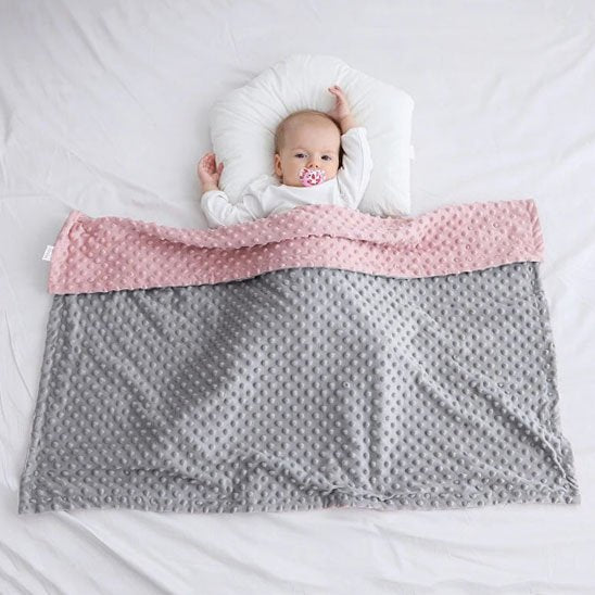 Couverture bébé moelleux 