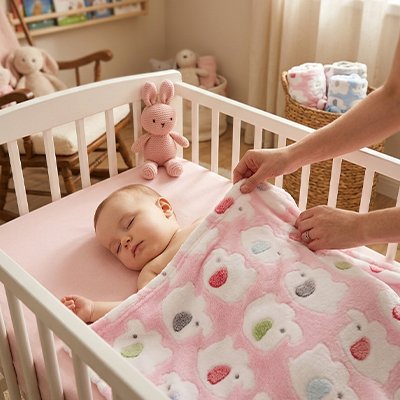 Couverture bébé réconfortant