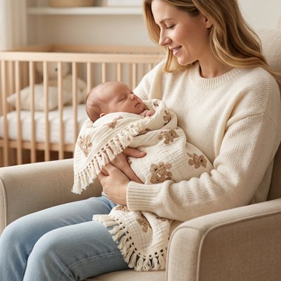 Couverture bébé respirant