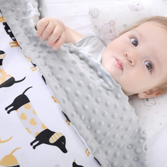 Couverture bébé stimulation 