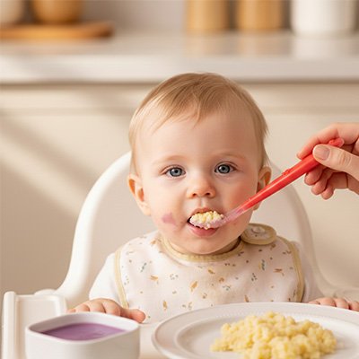 Cuillere bebe adapté