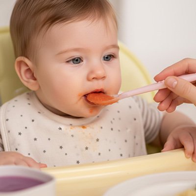 Cuillere bebe adapté 