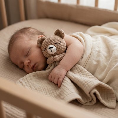 Doudou bebe réconfortant