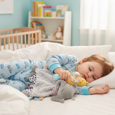 Doudou bebe texturée