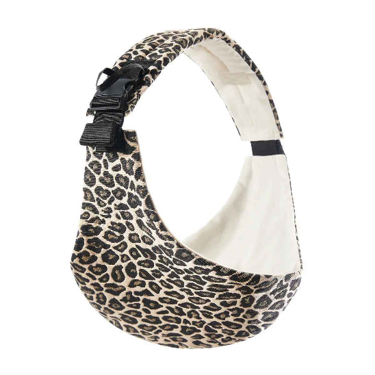 portage bebe echarpe leopard solide