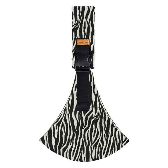 portage bebe echarpe zebre confortable