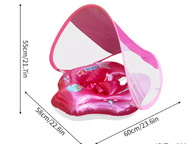 fauteuil piscine gonflable pour bébé caractéristiques rouge