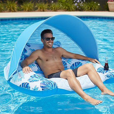 Fauteuil piscine gonflable renforcée 