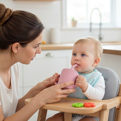 Gobelet bebe stabilité