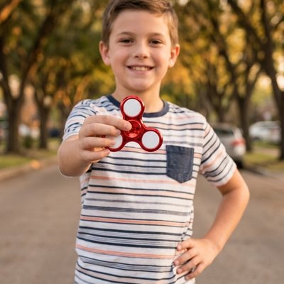 Hand spinner facilitant 