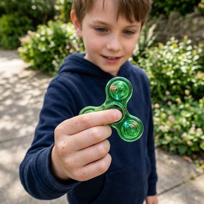 Hand spinner répétitif