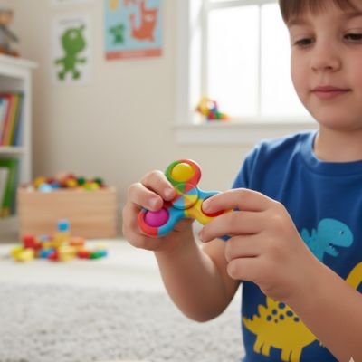 Hand spinner​ rotation