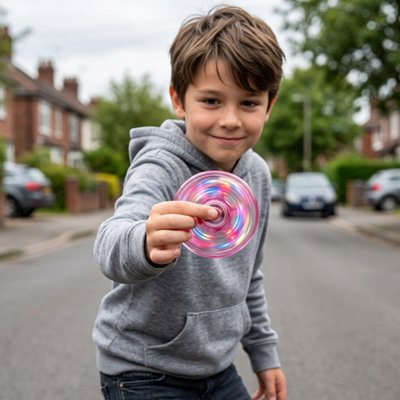 Hand spinner sensoriel