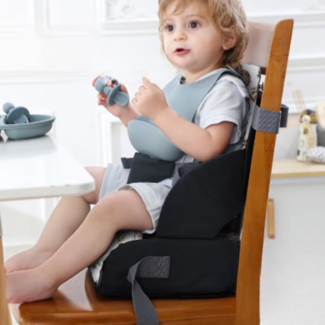 Harnais portatif bebe pour chaise haute  | Portatif-Seat™