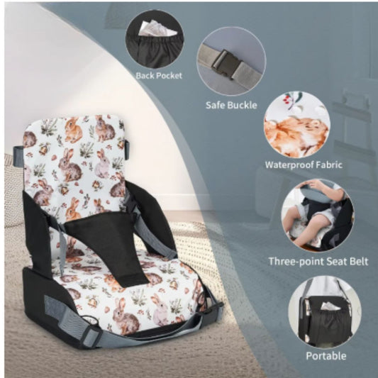 Harnais portatif bebe pour chaise haute  | Portatif-Seat™