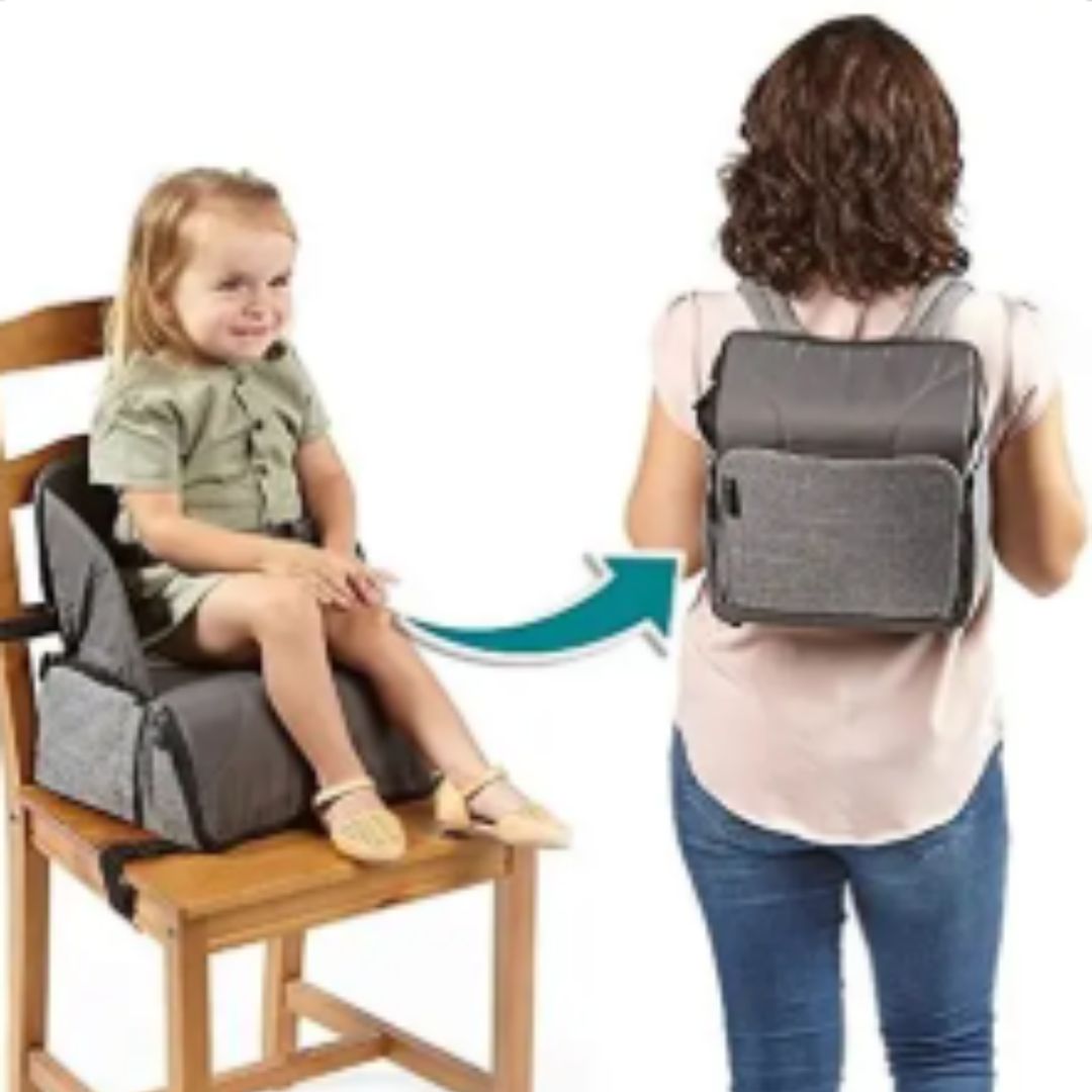 Harnais portatif bebe pour chaise haute  | Portatif-Seat™