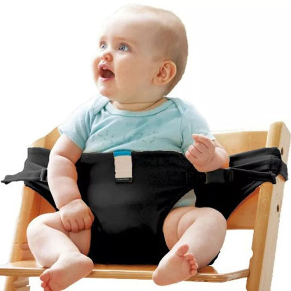 Harnais Pour Poussette Harnais Sécurité 5 Points Universel - Pour Chaise Haute Et Poussette | Ceinture Bébé Anti-Chute | Nylon Noir Harnais De Sécurité Chaise Haute Universel