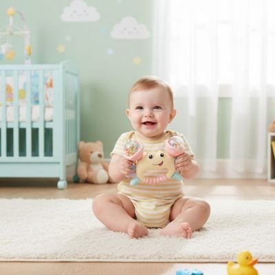 Hochet bébé ergonomiques 