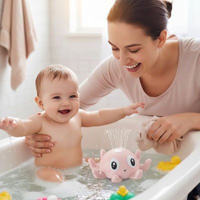 Jouet baignoire bebe amusant 