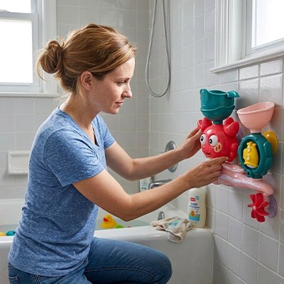 Jouet baignoire bebe captivant