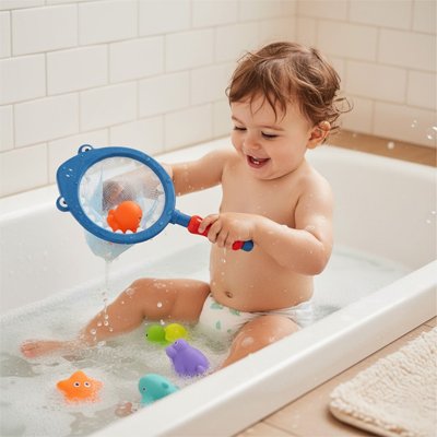 Jouet baignoire bebe coloré