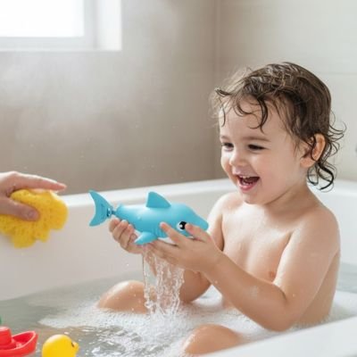 Jouet baignoire bebe ergonomique