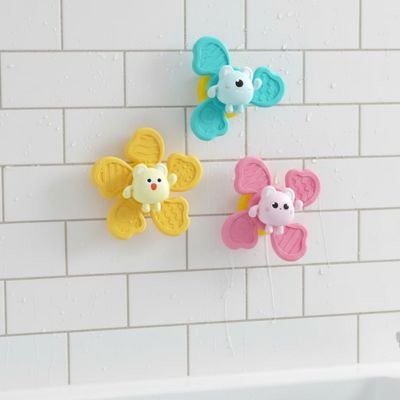 Jouet baignoire bebe fixant