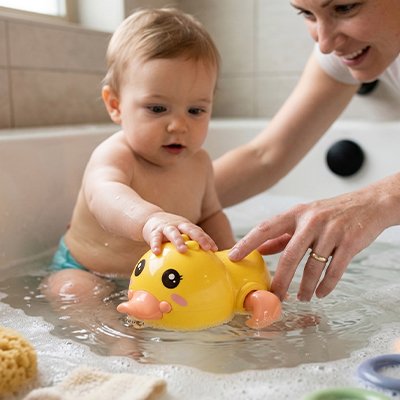 Jouet baignoire pour bebe adapté 