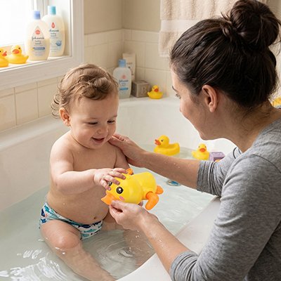 Jouet baignoire pour bebe amusant 