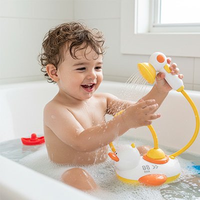 Jouet bain bébé interactif