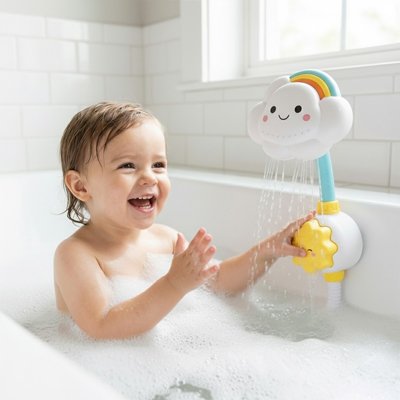 Jouet bebe bain amovible 