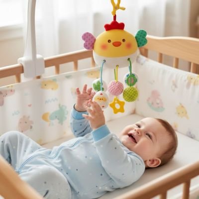 Jouet bebe eveil réglable 