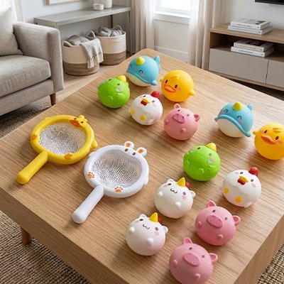 Jouet de bain bébé récupérable 