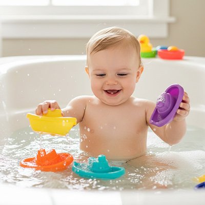 Jouet de bain​ coloré 