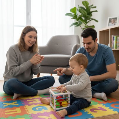 Jouet eveil bebe adaptable