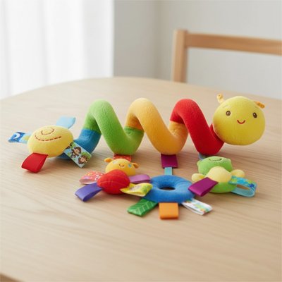 Jouet eveil bebe attache