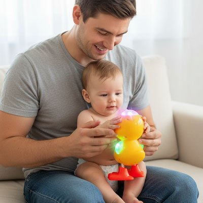 Jouet éveil bebe attentionné 