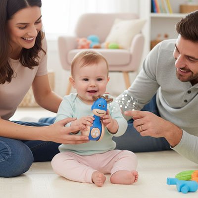 Jouet eveil bebe ergonomique