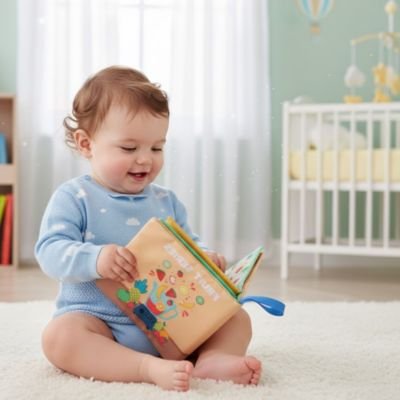Livre bébé en tissus adaptable