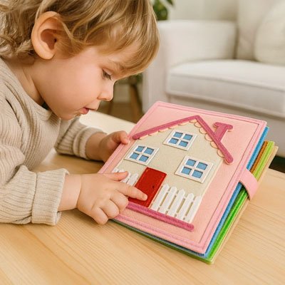 Livre bébé en tissus bonne qualité