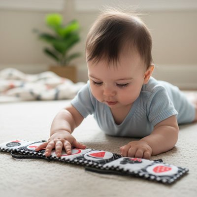 Livre bebe en tissus Illustrations