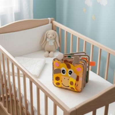 Livre bebe en tissus léger 