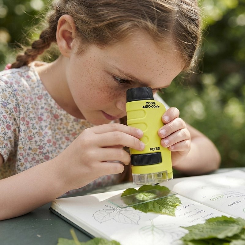 Microscope enfant détails 