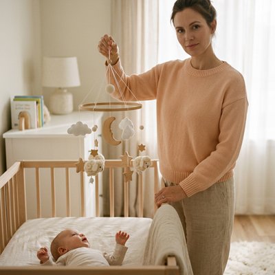 Mobile bébé assurant 